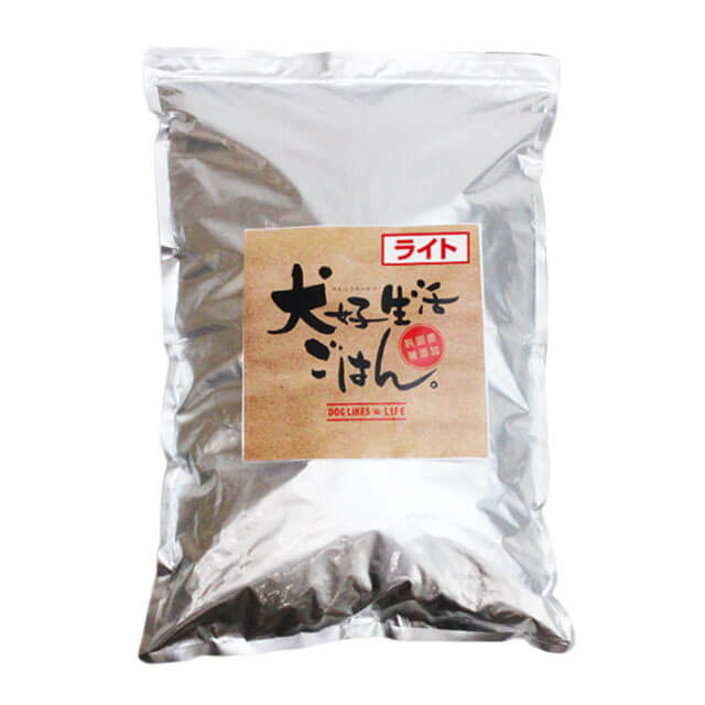 犬好生活ごはん。 プレミアムライト小粒 2.5kg